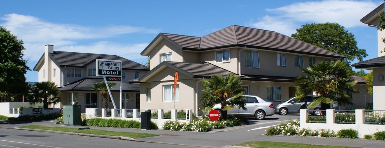 Airport Palms Motel Крайстчёрч Экстерьер фото
